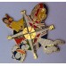 Snow White Doll G-BVDF Compass Puzzle Piece 2013 Gold